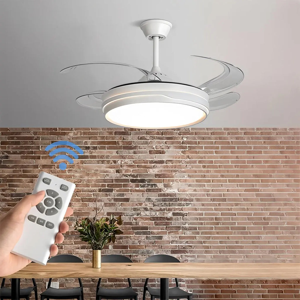 LED Ceiling Fan Light with Remote Control | Desfino