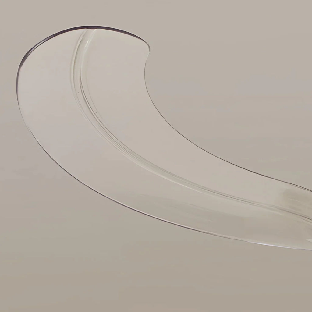 Moderner weißer Deckenventilator mit Licht | Desfino
