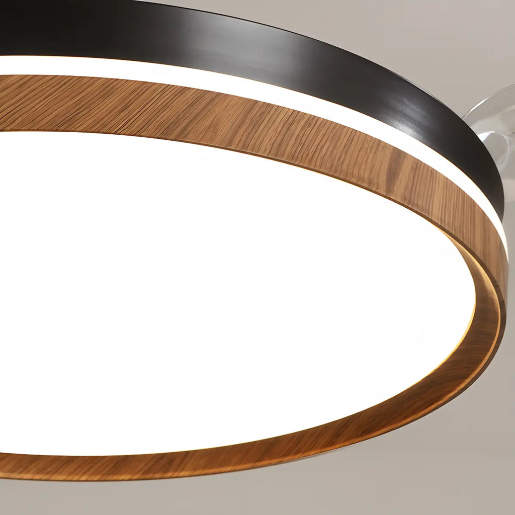 Retractable Blade Ceiling Fan with Light | Desfino