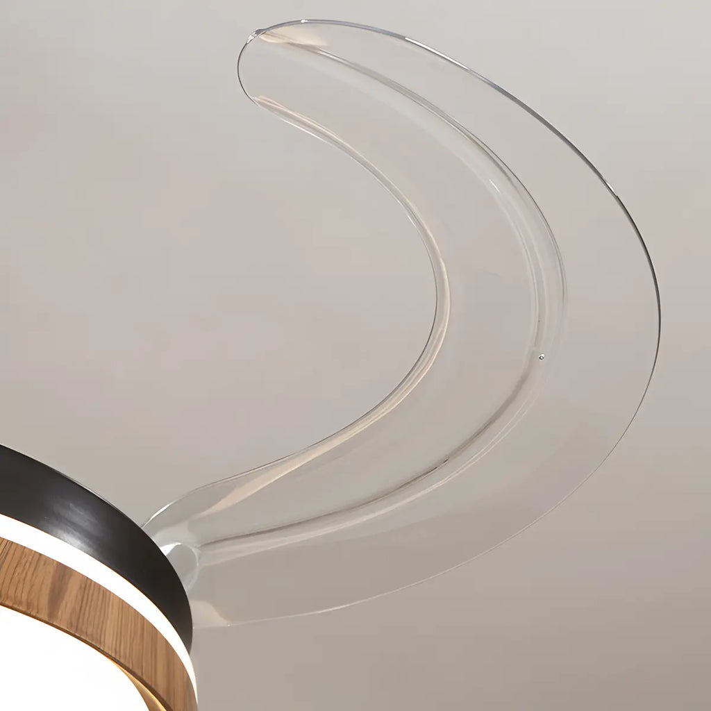 Retractable Blade Ceiling Fan with Light | Desfino