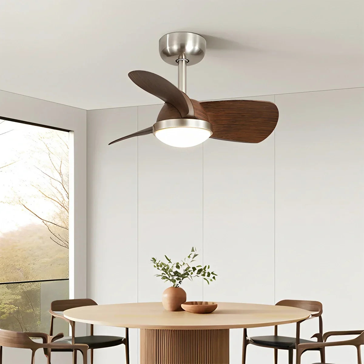 Einfacher Deckenventilator mit Licht für das Kinderzimmer | Desfino