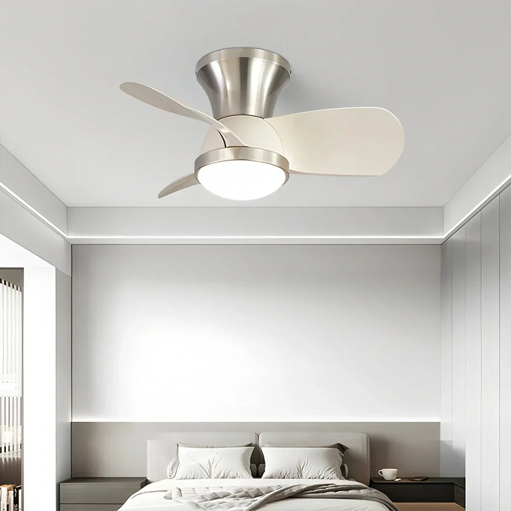 Einfacher Deckenventilator mit Licht für das Kinderzimmer | Desfino