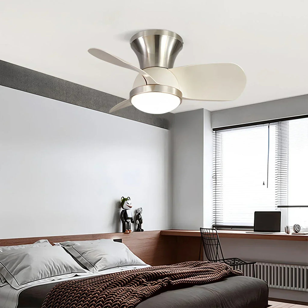Einfacher Deckenventilator mit Licht für das Kinderzimmer | Desfino