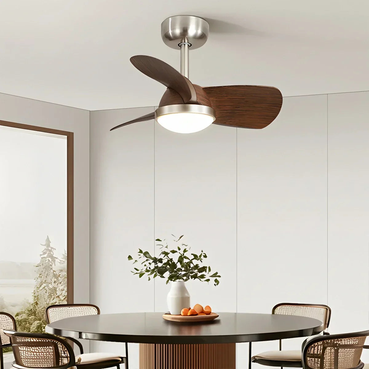 Einfacher Deckenventilator mit Licht für das Kinderzimmer | Desfino
