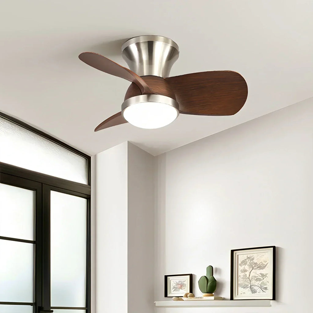 Einfacher Deckenventilator mit Licht für das Kinderzimmer | Desfino