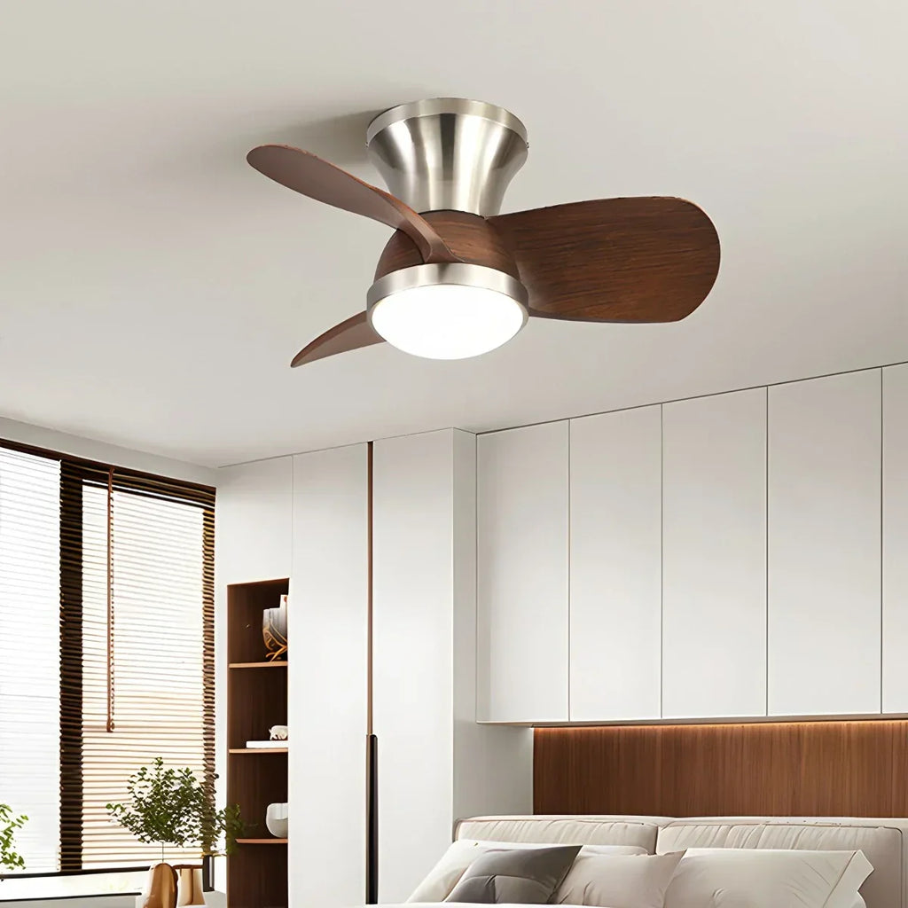 Einfacher Deckenventilator mit Licht für das Kinderzimmer | Desfino