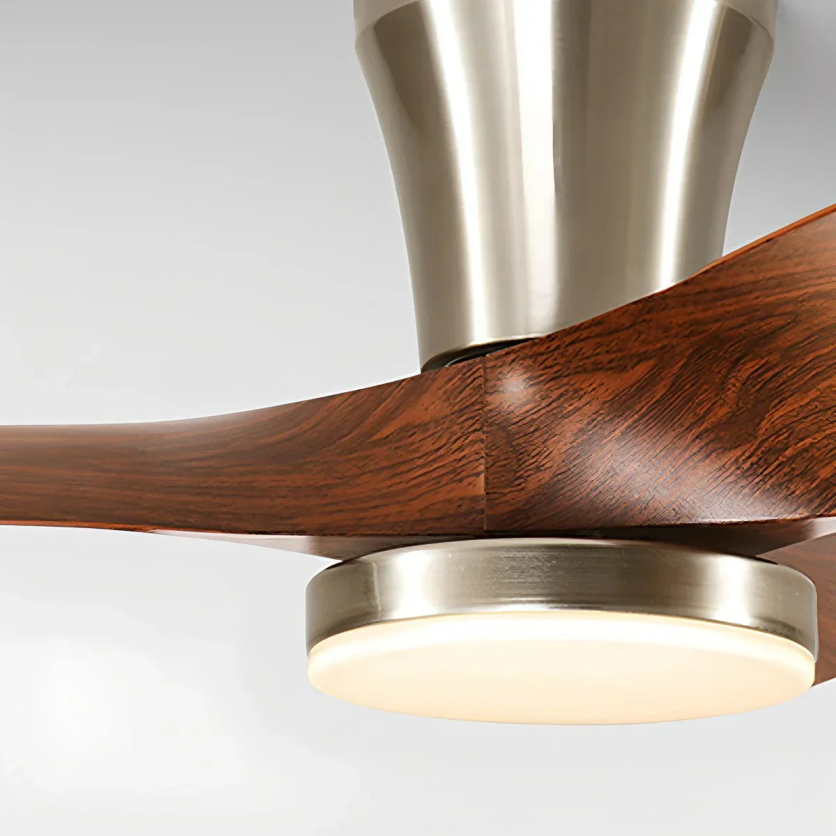 Nordic LED Ceiling Fan with Light for Living Room | Desfino