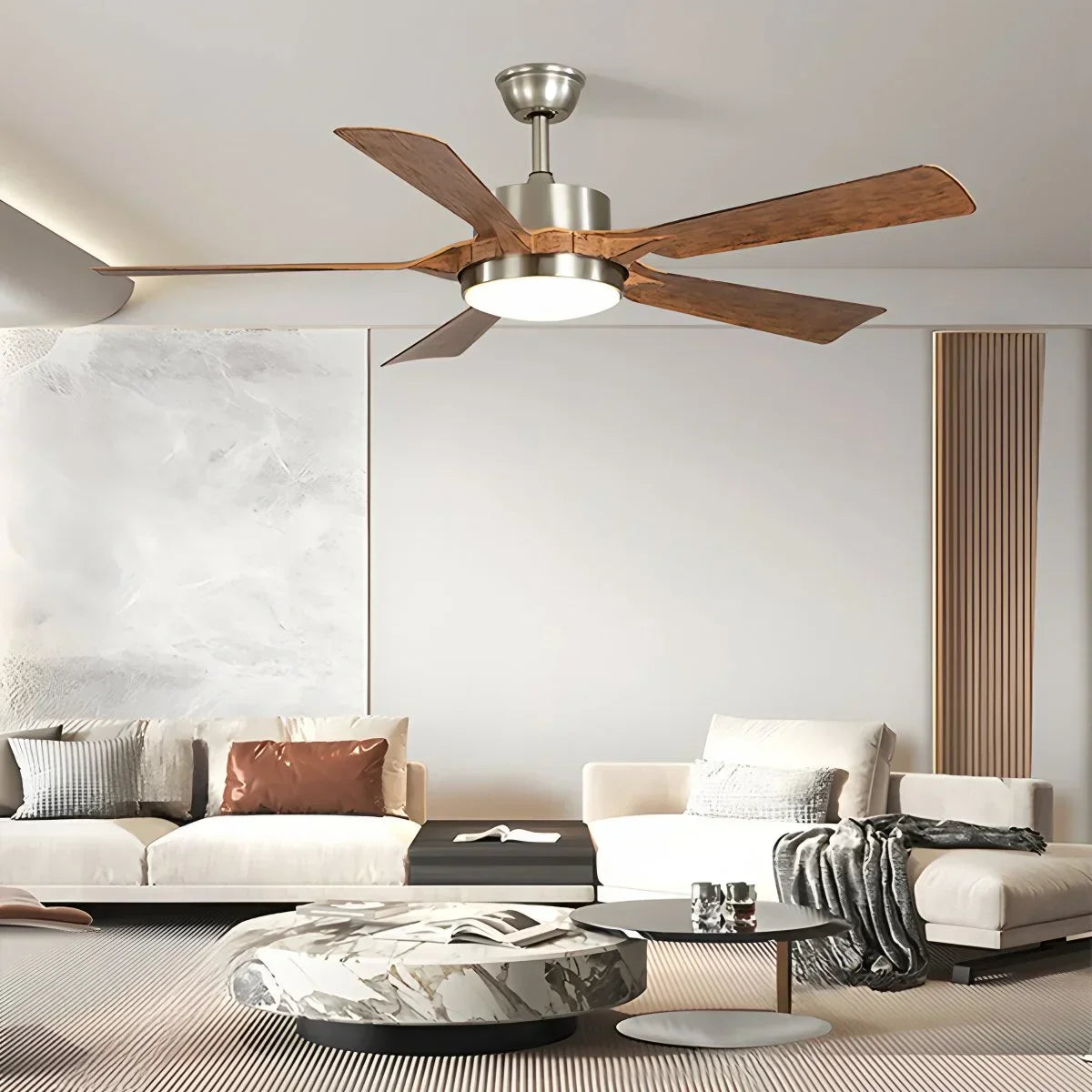 Dimmbarer Deckenventilator mit Licht und Fernbedienung | Desfino