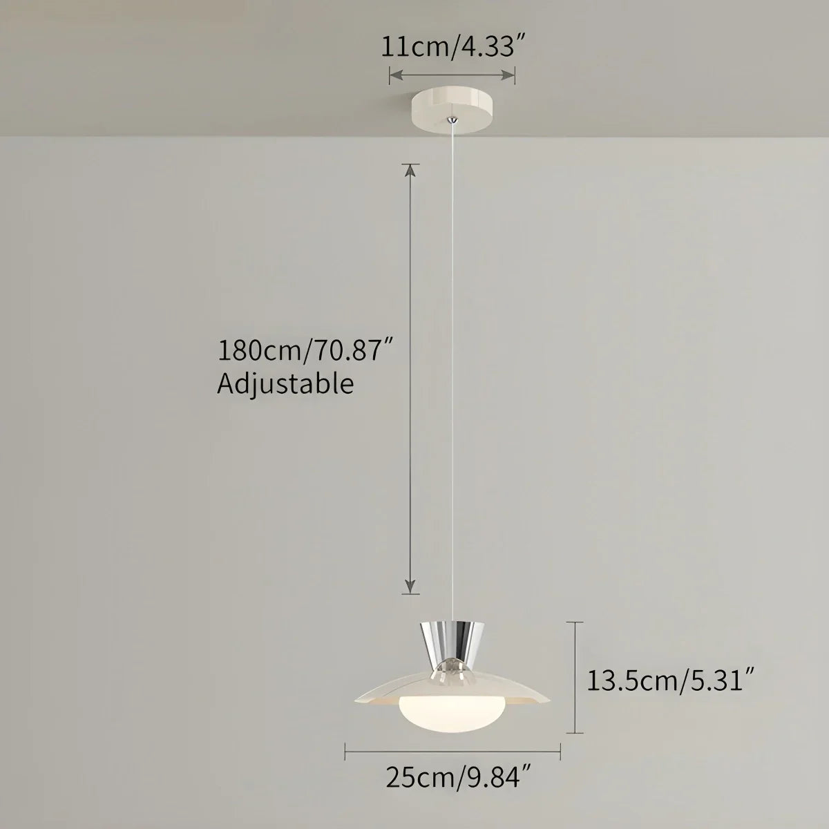 Kreative LED-Pendelleuchte im Landhausstil für die Küche | Desfino