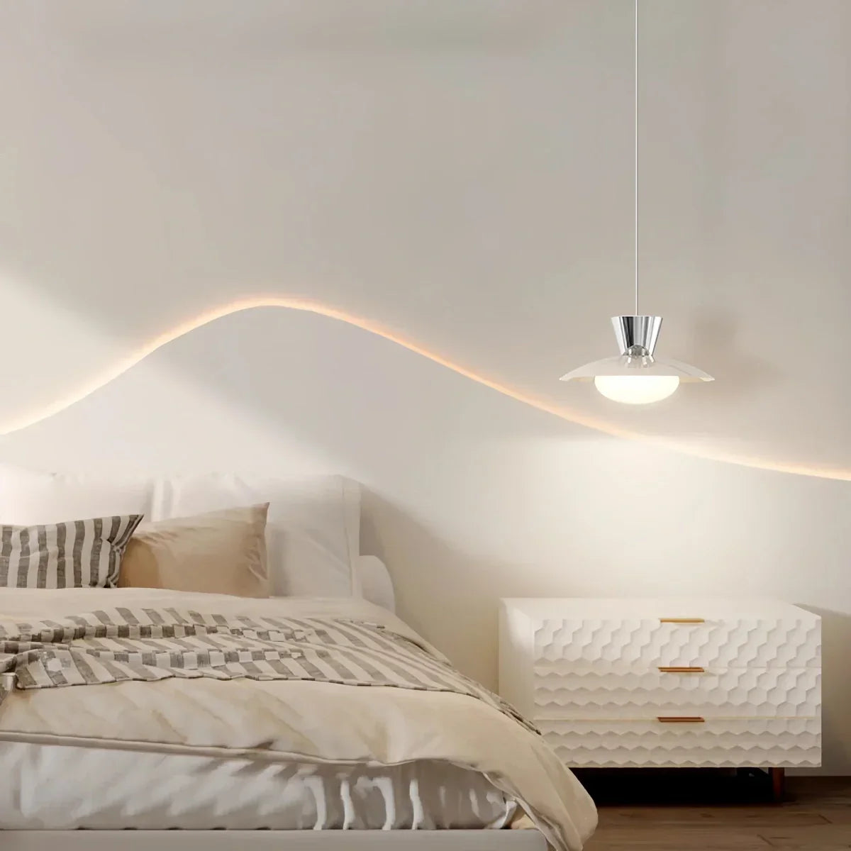 Kreative LED-Pendelleuchte im Landhausstil für die Küche | Desfino