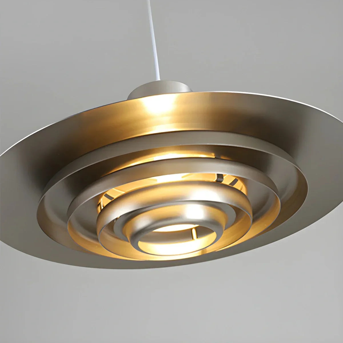 Nordic Cream Style UFO Pendant Lamp | Desfino