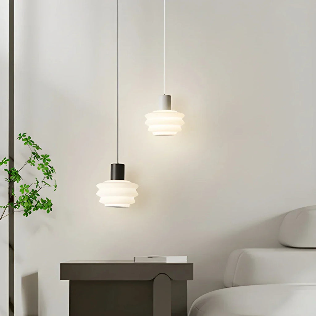 Nordic Cream Style LED Bedroom Small Pendant Light | Desfino
