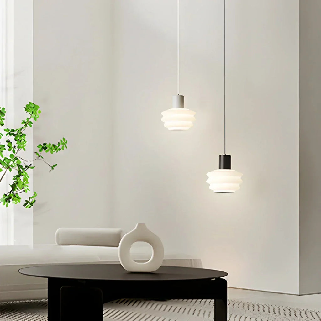 Nordic Cream Style LED Bedroom Small Pendant Light | Desfino