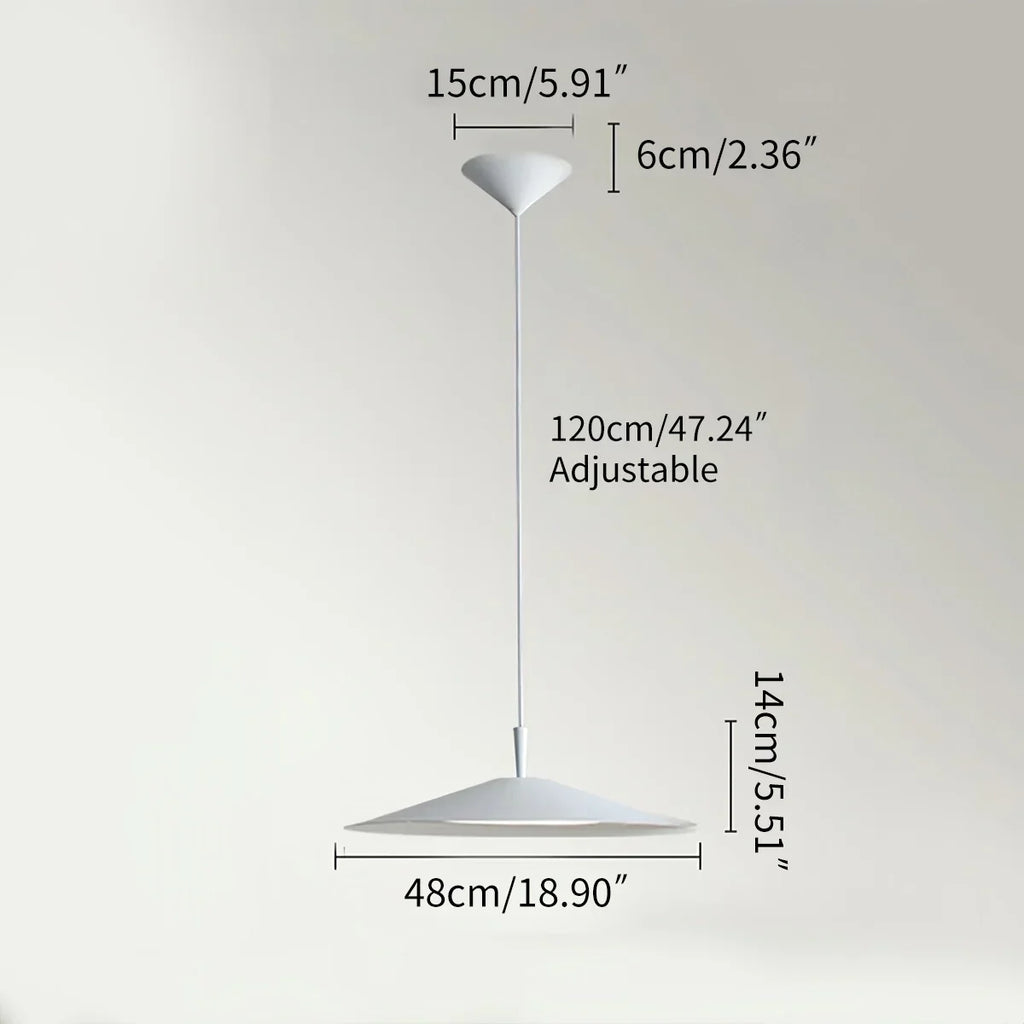 Minimalist Flying Saucer Pendant Light for Dining Room | Desfino