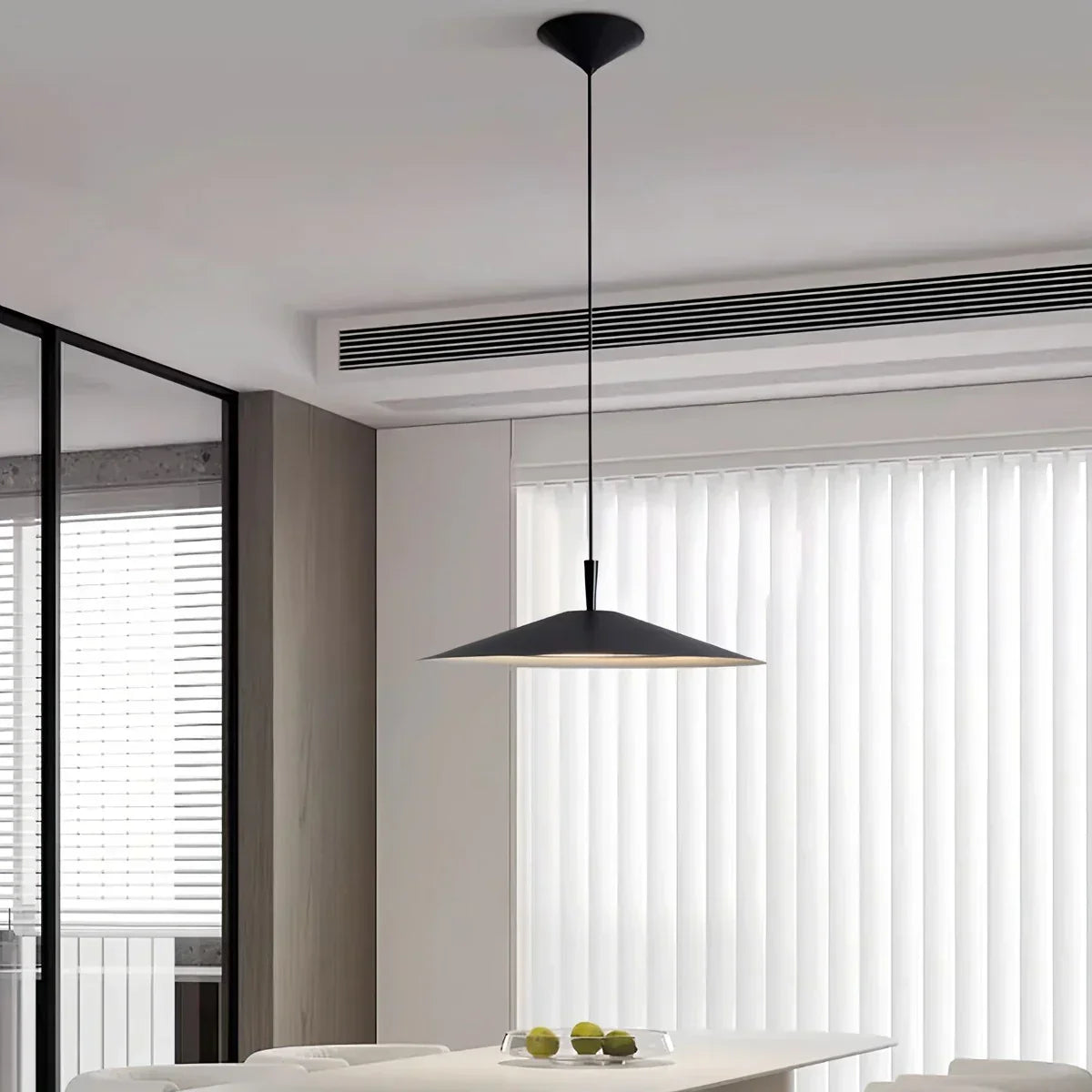 Minimalist Flying Saucer Pendant Light for Dining Room | Desfino