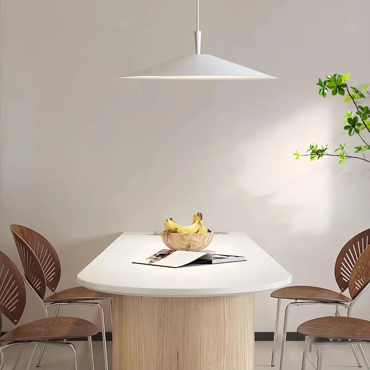 Minimalist Flying Saucer Pendant Light for Dining Room | Desfino