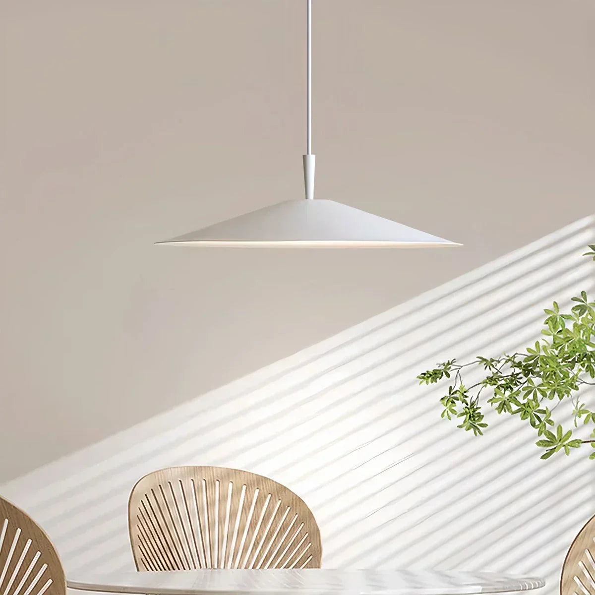 Minimalist Flying Saucer Pendant Light for Dining Room | Desfino
