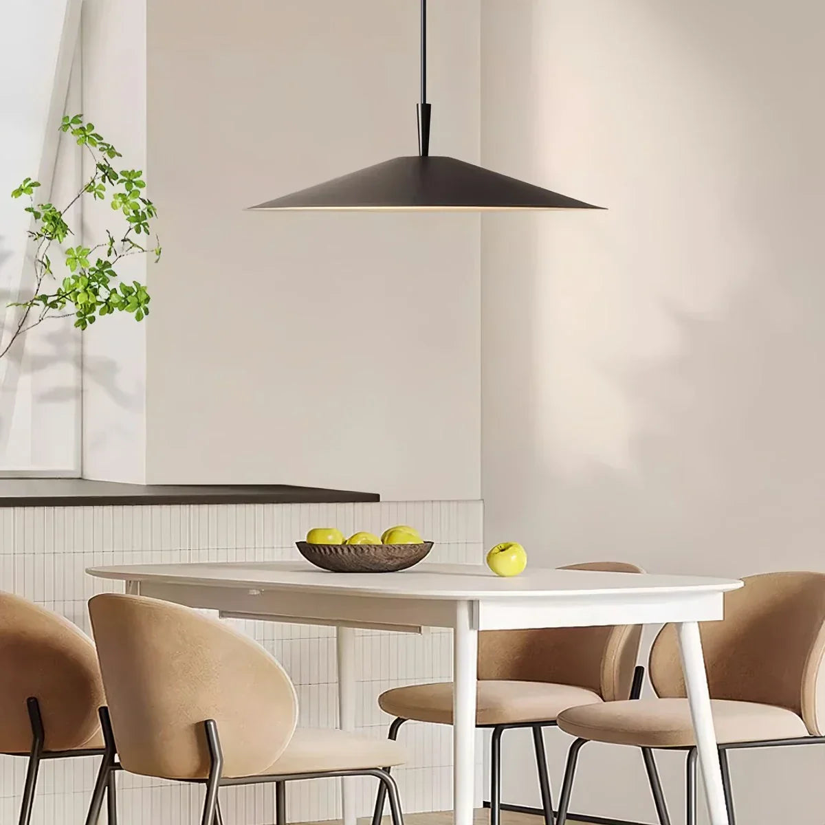 Minimalist Flying Saucer Pendant Light for Dining Room | Desfino