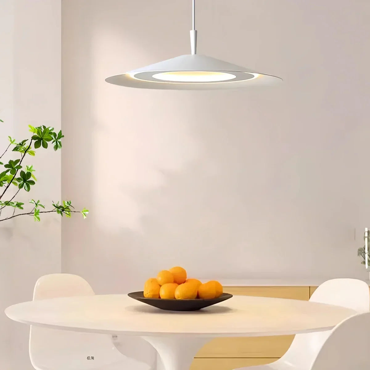 Minimalist Flying Saucer Pendant Light for Dining Room | Desfino
