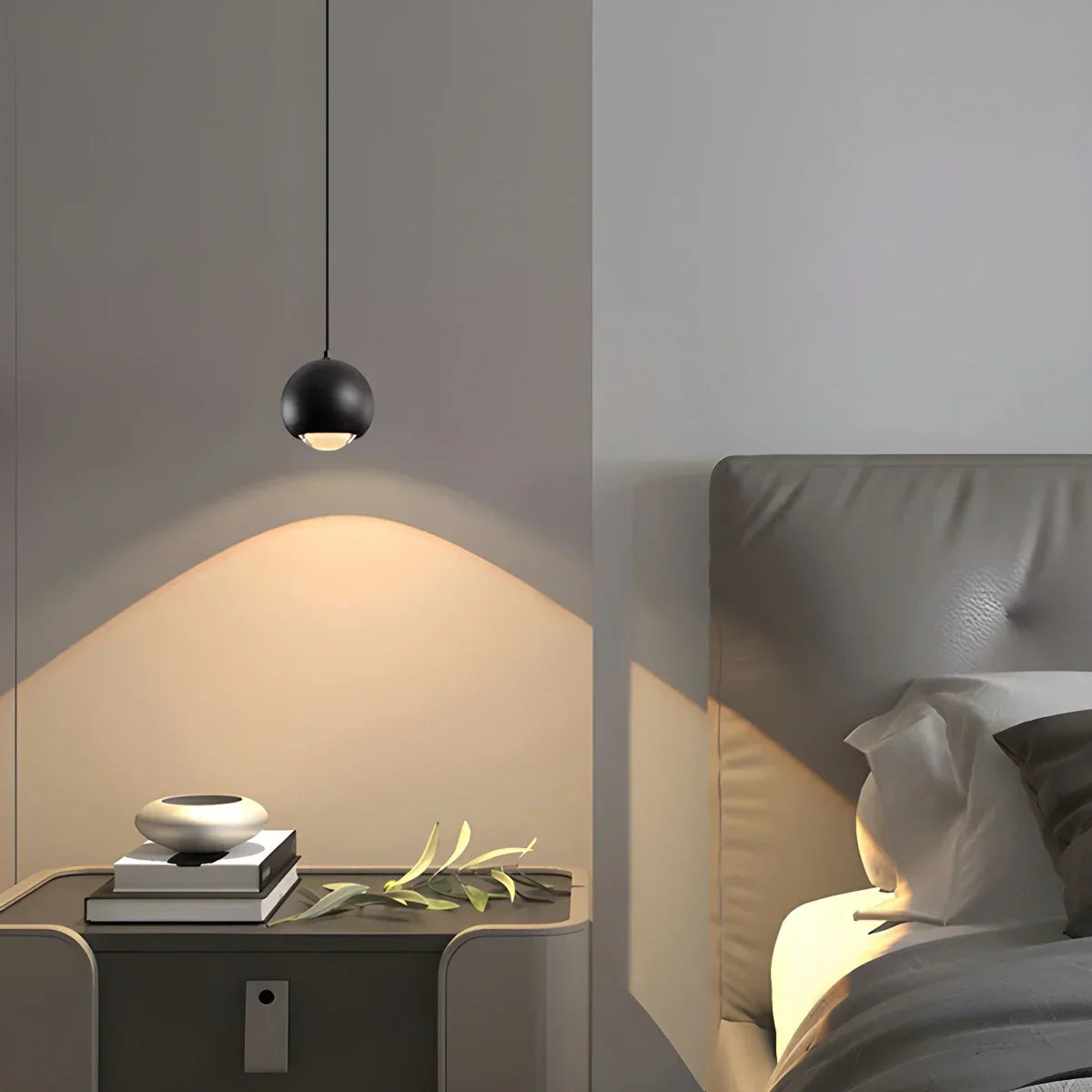 Modern Minimalist Ball Shape LED Pendant Light | Desfino