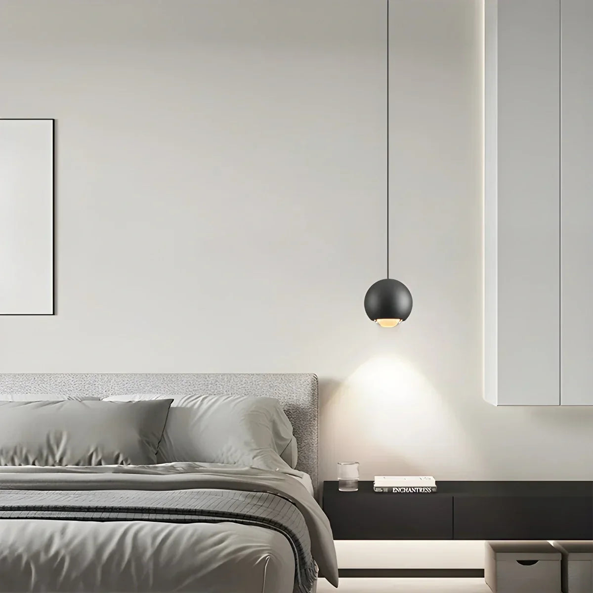 Modern Minimalist Ball Shape LED Pendant Light | Desfino