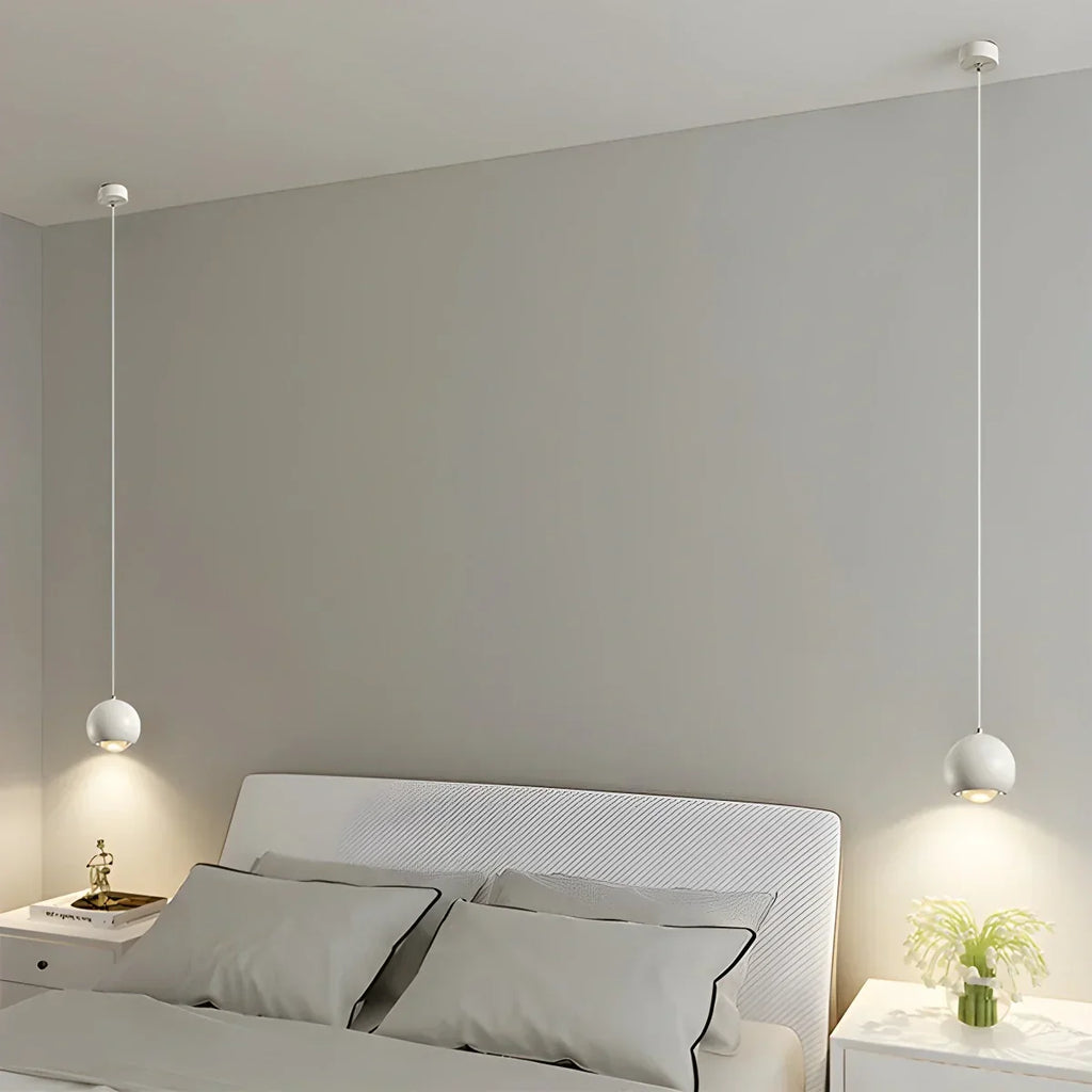 Modern Minimalist Ball Shape LED Pendant Light | Desfino