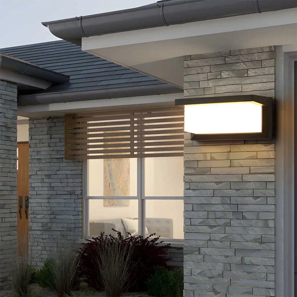Modern Outdoor LED Waterproof Wall Sconce Porch Light | Desfino