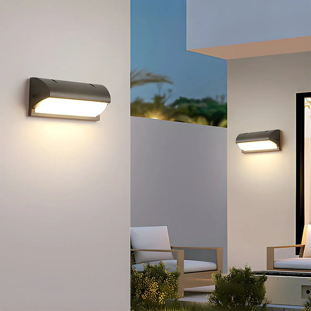 Modern Outdoor LED Waterproof Wall Sconce Porch Light | Desfino
