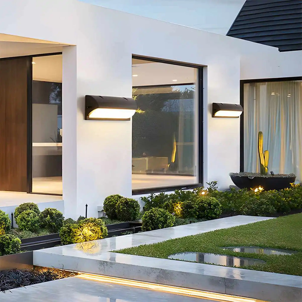 Modern Outdoor LED Waterproof Wall Sconce Porch Light | Desfino