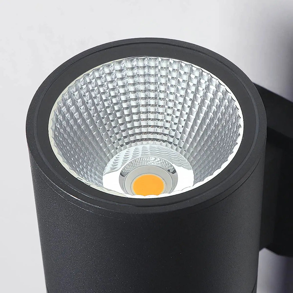 Outdoor Aluminum Cylinder Up and Down Wall Lamp | Desfino