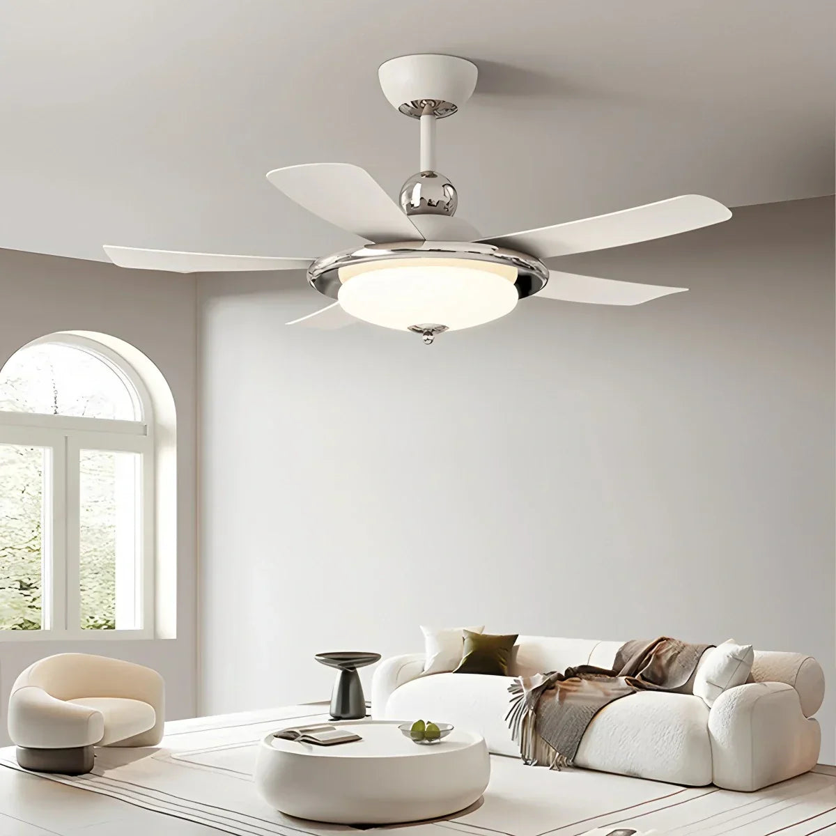 Leiser Deckenventilator mit Licht und Fernbedienung | Desfino