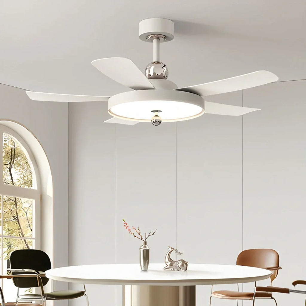 Leiser Deckenventilator mit Licht und Fernbedienung | Desfino