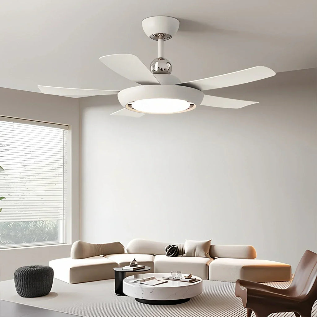 Leiser Deckenventilator mit Licht und Fernbedienung | Desfino