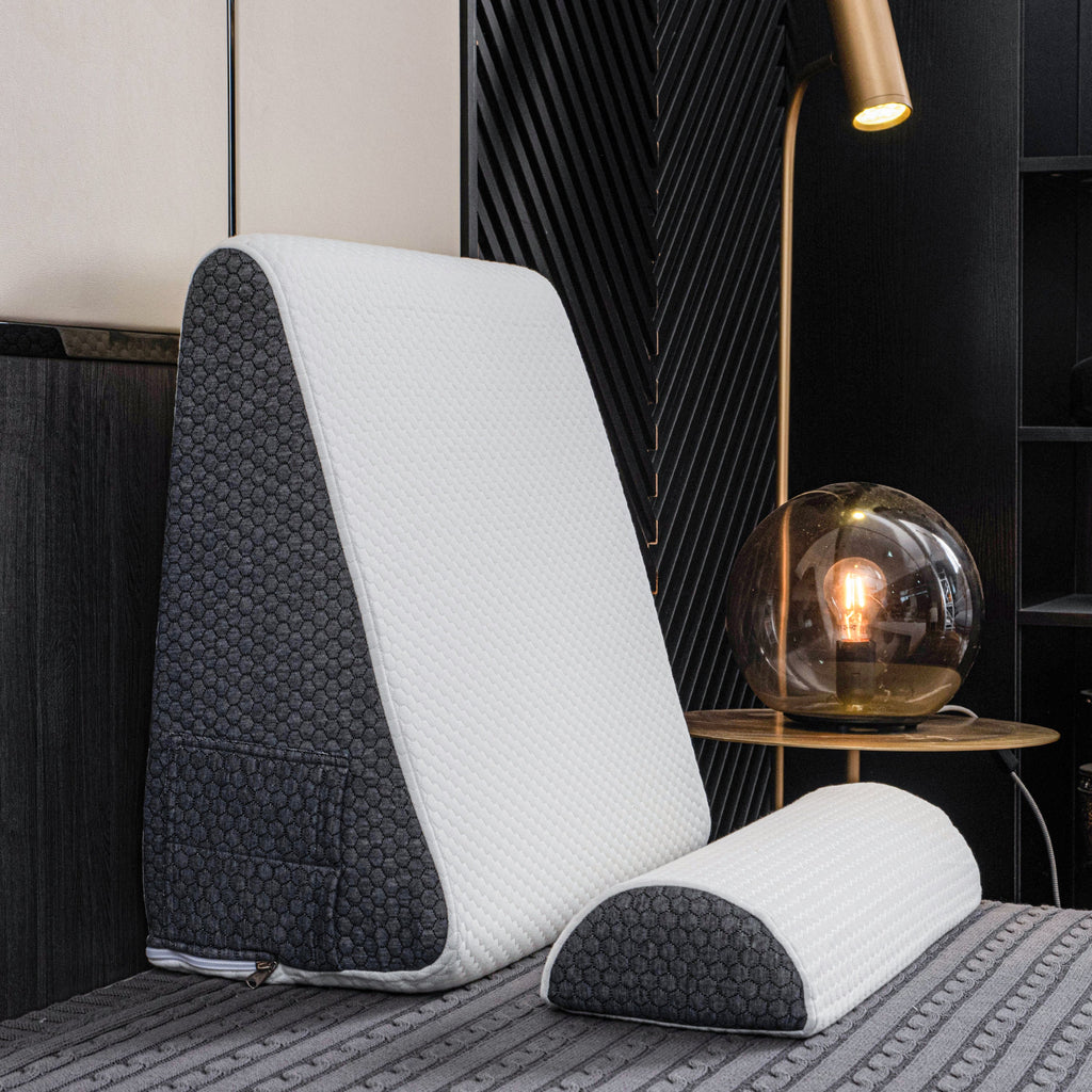AeroSleep Inclined Wedge Pillow — Snoring Relief Support - Desfino