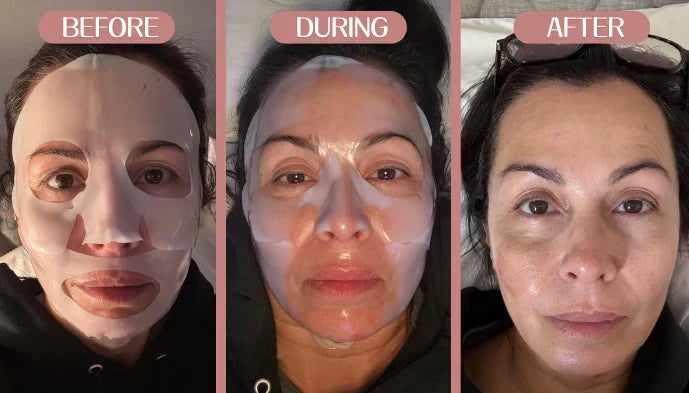 Masque au bio-collagène EloraLuxe — hydratation intense et éclat de la peau - Desfino