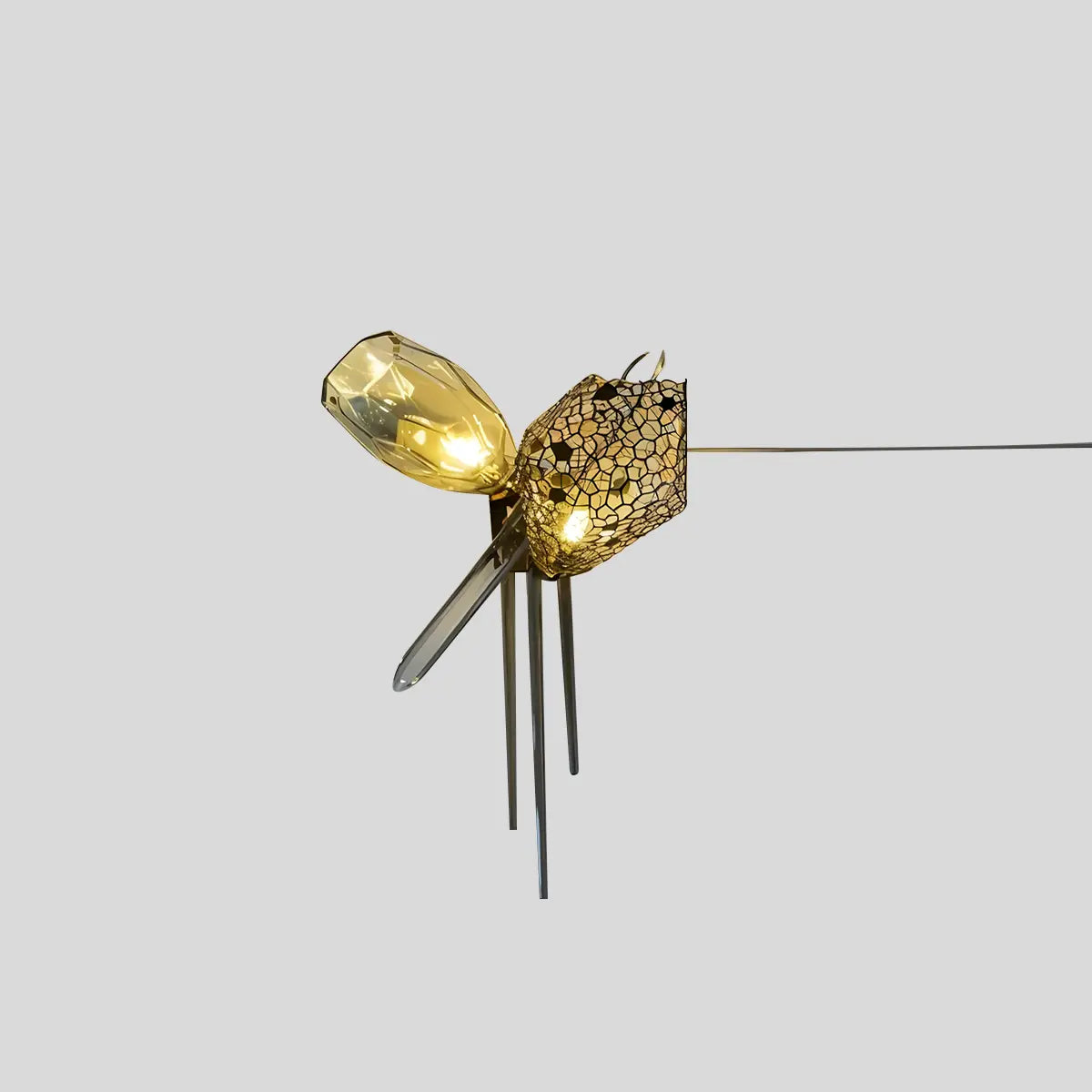Kallisto Sculptural Glass Chandelier for Dining Room | Desfino
