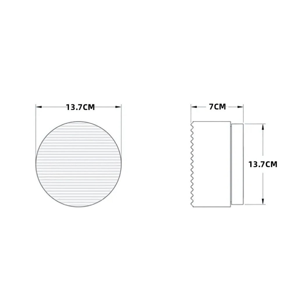 Orenda integrerte 5 W LED-vegglamper — veggbelysning - Desfino