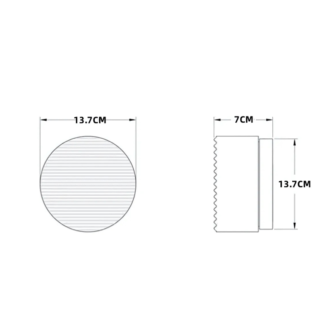Orenda integrerte 5 W LED-vegglamper — veggbelysning - Desfino