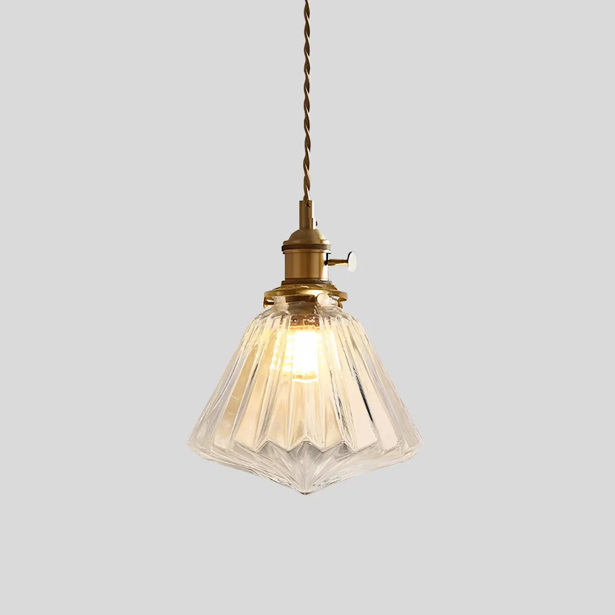 Isabel Glass Pendant Light for Kitchen Island | Desfino