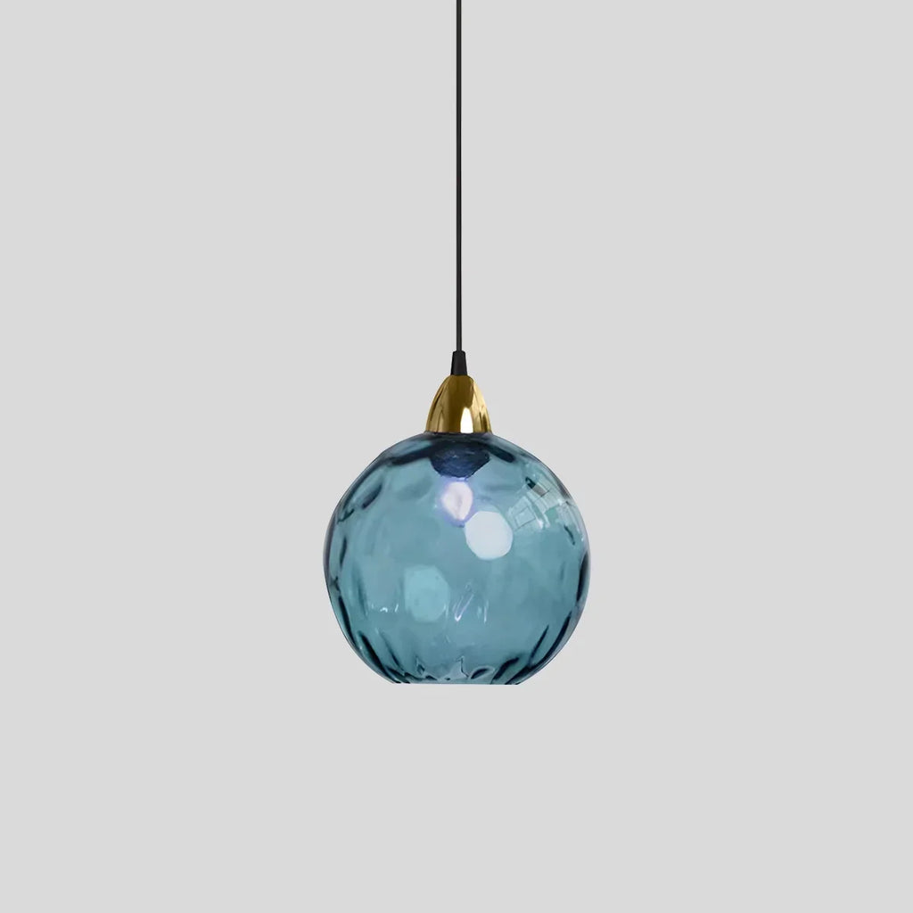 Colorful Glass Ball Pendant Light for Living Room | Desfino
