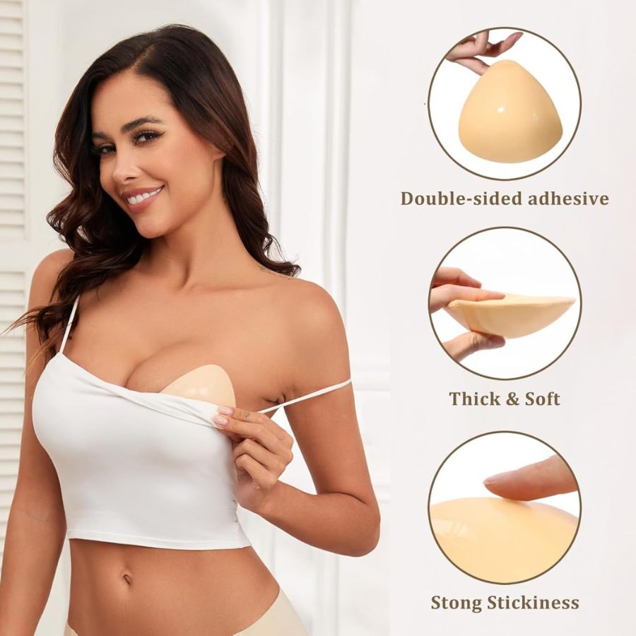PerkLift Double-Sided Boost Pads — Instant Natural Lift Support - Desfino
