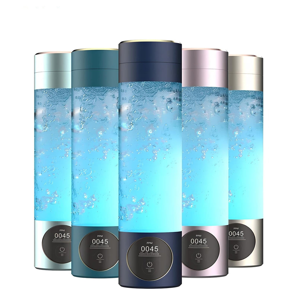 Borraccia ionizzatrice d’acqua all’idrogeno NovaHydro Elite 5000ppb — SPE PEM - Desfino