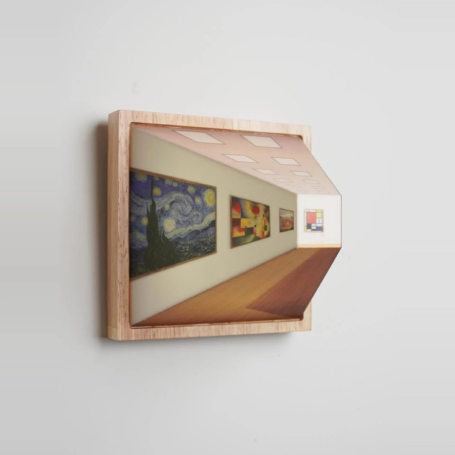 AstraLume 3D-Optik-Wandleuchte — Design mit Tiefenillusion - Desfino