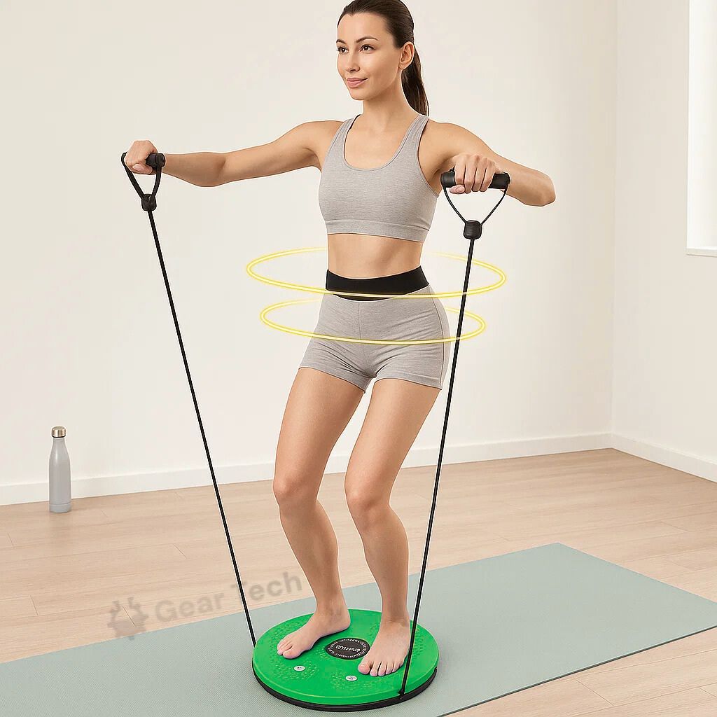 Prancha de equilíbrio magnética LumaTwist — Treino do tronco e da cintura - Desfino