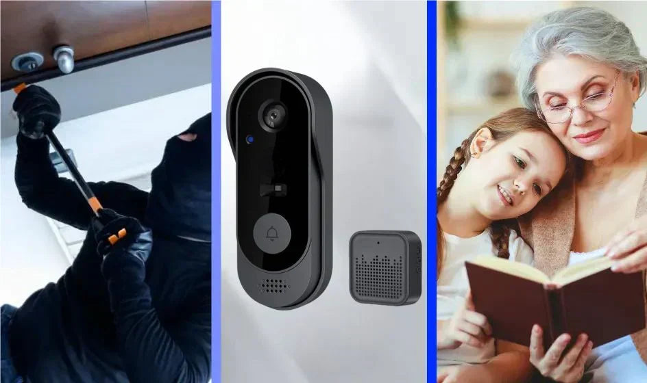 Bezdrátový videovrátný NovaGuard Pro — HD kamera, upozornění na pohyb | Desfino