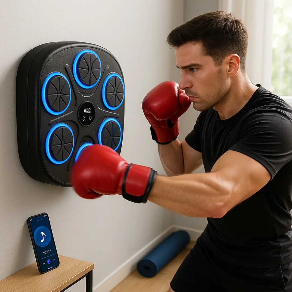 Προπονητής πυγμαχίας MeloFit με Bluetooth — επιτοίχιο σύστημα προπόνησης - Desfino
