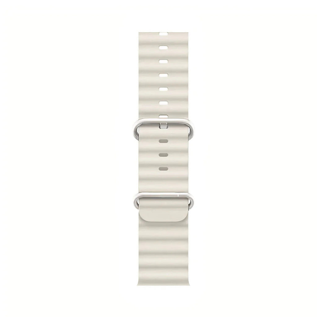 Nastavitelný silikonový řemínek pro Apple Watch — pružné uchycení - Desfino
