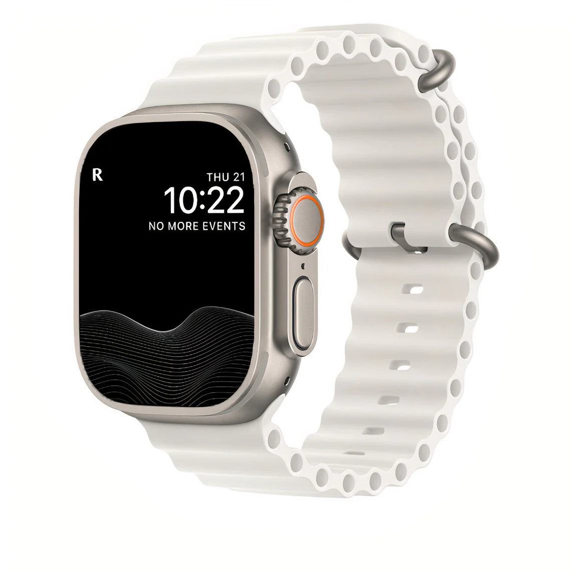 Nastavitelný silikonový řemínek pro Apple Watch — pružné uchycení - Desfino