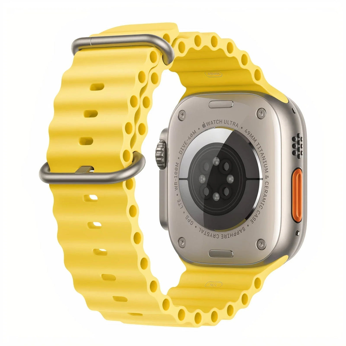 Nastavitelný silikonový řemínek pro Apple Watch — pružné uchycení - Desfino