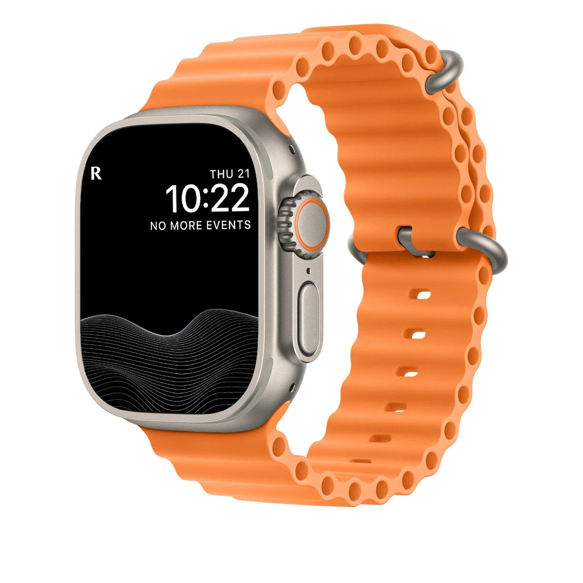 Nastavitelný silikonový řemínek pro Apple Watch — pružné uchycení - Desfino